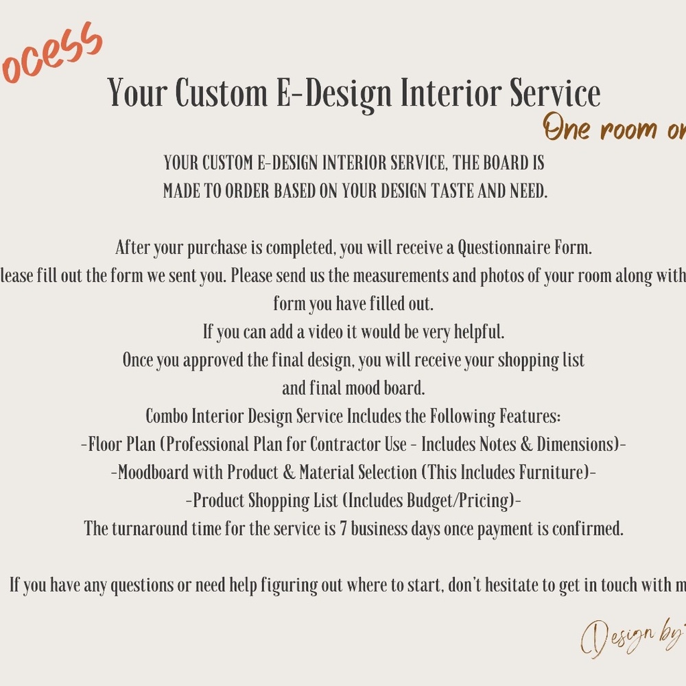 Virtual Interior Design Service - Picture 4 of 5